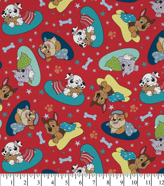 Nickelodeon Paw Patrol Bedtime Fabric by the yard