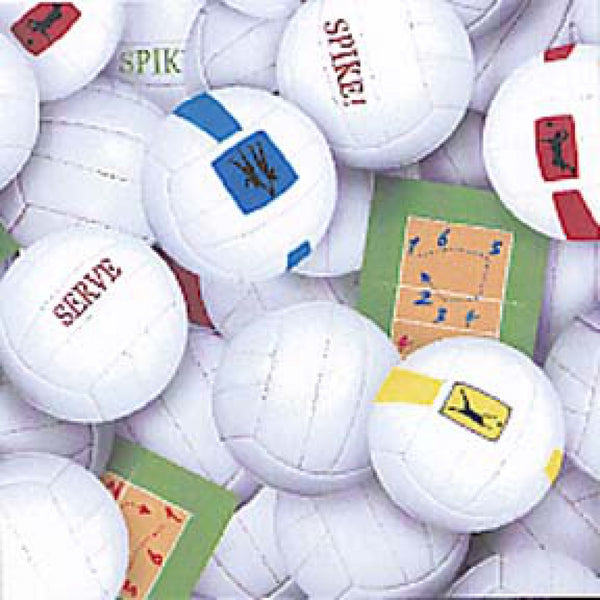 Volleyball Sports Collection Fabric by the yard