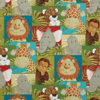 Jungles Babies by Patty Re Safari Fabric by the yard